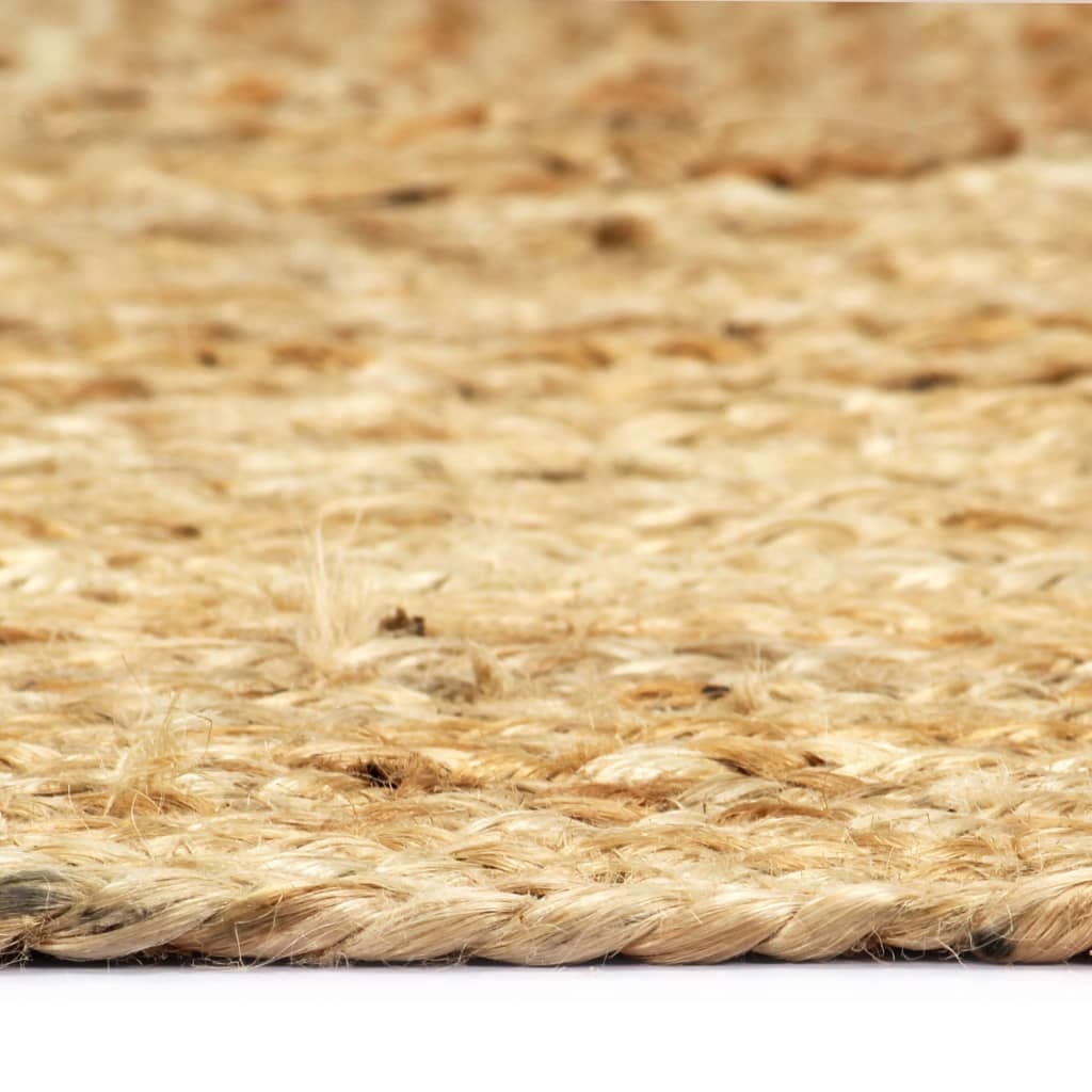 VidaXL Vloerkleed handgemaakt 120x180 cm jute naturel