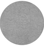 VidaXL Kunstgras met noppen rond 95 cm grijs