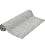 VidaXL Kunstgras met noppen 4x1 m grijs