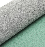 VidaXL Kunstgras met noppen 4x1 m grijs