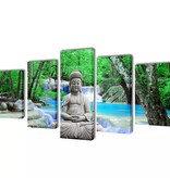 VidaXL Canvasdoeken Boeddha 200 x 100 cm