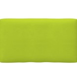VidaXL Bankkussen pallet 70x40x12 cm heldergroen