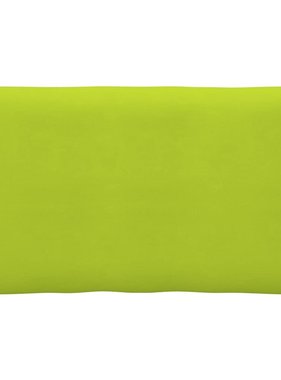 VidaXL Bankkussen pallet 70x40x12 cm heldergroen