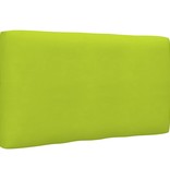 VidaXL Bankkussen pallet 70x40x12 cm heldergroen