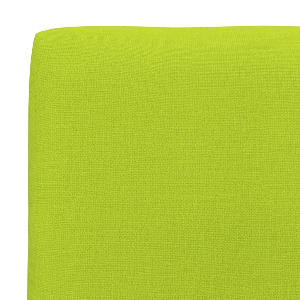 VidaXL Bankkussen pallet 70x40x12 cm heldergroen