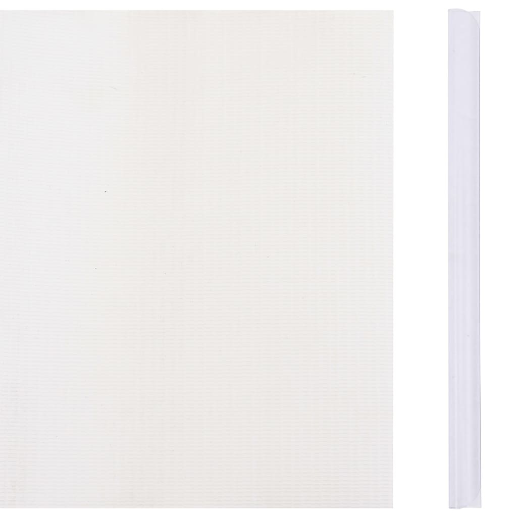 VidaXL Tuinscherm 70x0,19 m PVC wit