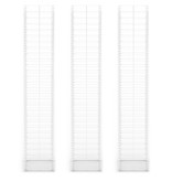 VidaXL 3-delige Schanskorfset 25x25x150 cm gegalvaniseerd draad