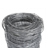 VidaXL Hek 50 m 150 cm gegalvaniseerd staal