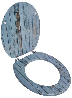 VidaXL Toiletbril met MDF houten ontwerp