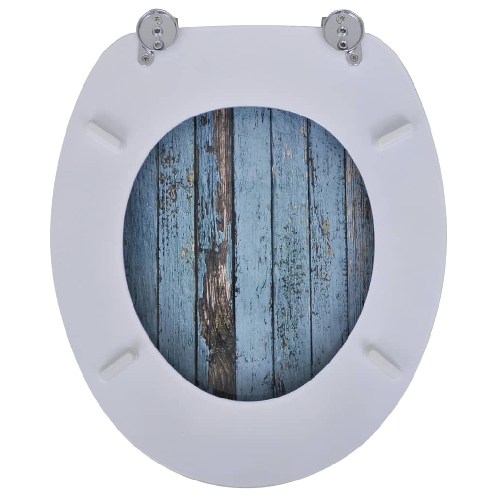 VidaXL Toiletbril met MDF houten ontwerp