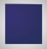 vidaXL Rolgordijn verduisterend 140 x 230 cm marineblauw
