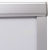 VidaXL Rolgordijn verduisterend wit M06/306