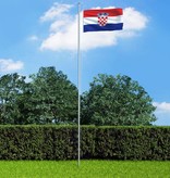 VidaXL Vlag Kroatië 90x150 cm