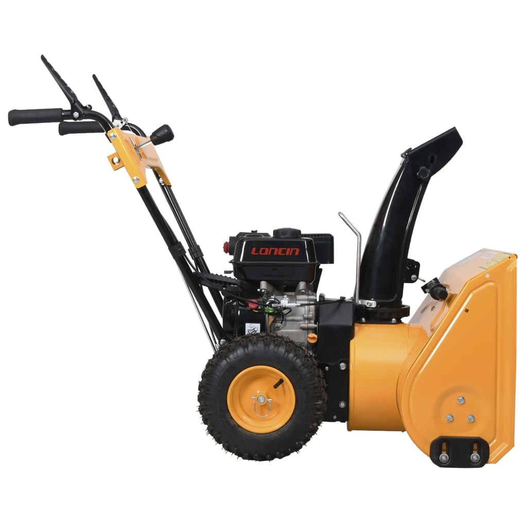 VidaXL Sneeuwblazer 6,5 pk geel en zwart