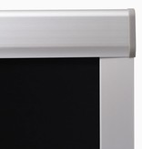 VidaXL Rolgordijn verduisterend zwart PK06