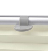 VidaXL Rolgordijn geplooid crème M04/304