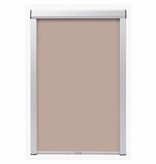 vidaXL Rolgordijn verduisterend beige U08/808