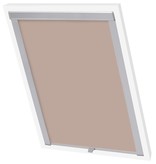 vidaXL Rolgordijn verduisterend beige S06/606