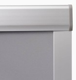 VidaXL Rolgordijn verduisterend grijs MK06