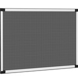 VidaXL Raamhor uitschuifbaar (75-143)x50 cm wit