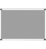 VidaXL Raamhor uitschuifbaar (75-143)x50 cm wit