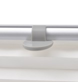 VidaXL Rolgordijn geplooid wit M08/308