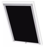 VidaXL Rolgordijn verduisterend zwart 206