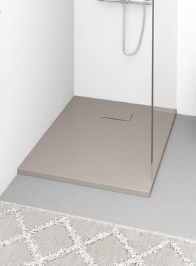 VidaXL Douchebak 90x70 cm SMC bruin