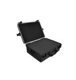 vidaXL Hardcase transportkoffer met schuimvulling zwart