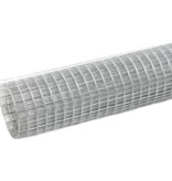 VidaXL Kippengaas 25x1,5 m gegalvaniseerd staal zilverkleurig