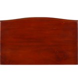 VidaXL Wandtafel 50x30x75 cm massief mahoniehout klassiek bruin