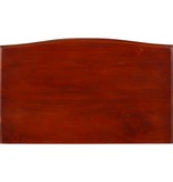 vidaXL Wandtafel 50x30x75 cm massief mahoniehout klassiek bruin