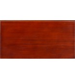 VidaXL Wandtafel 60x30x75 cm massief mahoniehout klassiek bruin