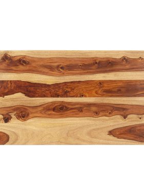 VidaXL Tafelblad 25-27 mm 60x100 cm massief sheeshamhout