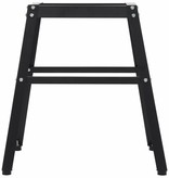 VidaXL Standaard voor 10''/245 mm lintzaagmachine gepoedercoat staal