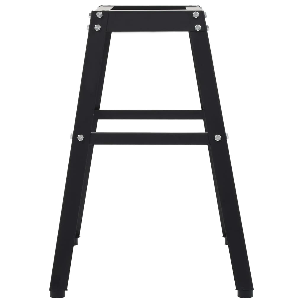 VidaXL Standaard voor 10''/245 mm lintzaagmachine gepoedercoat staal