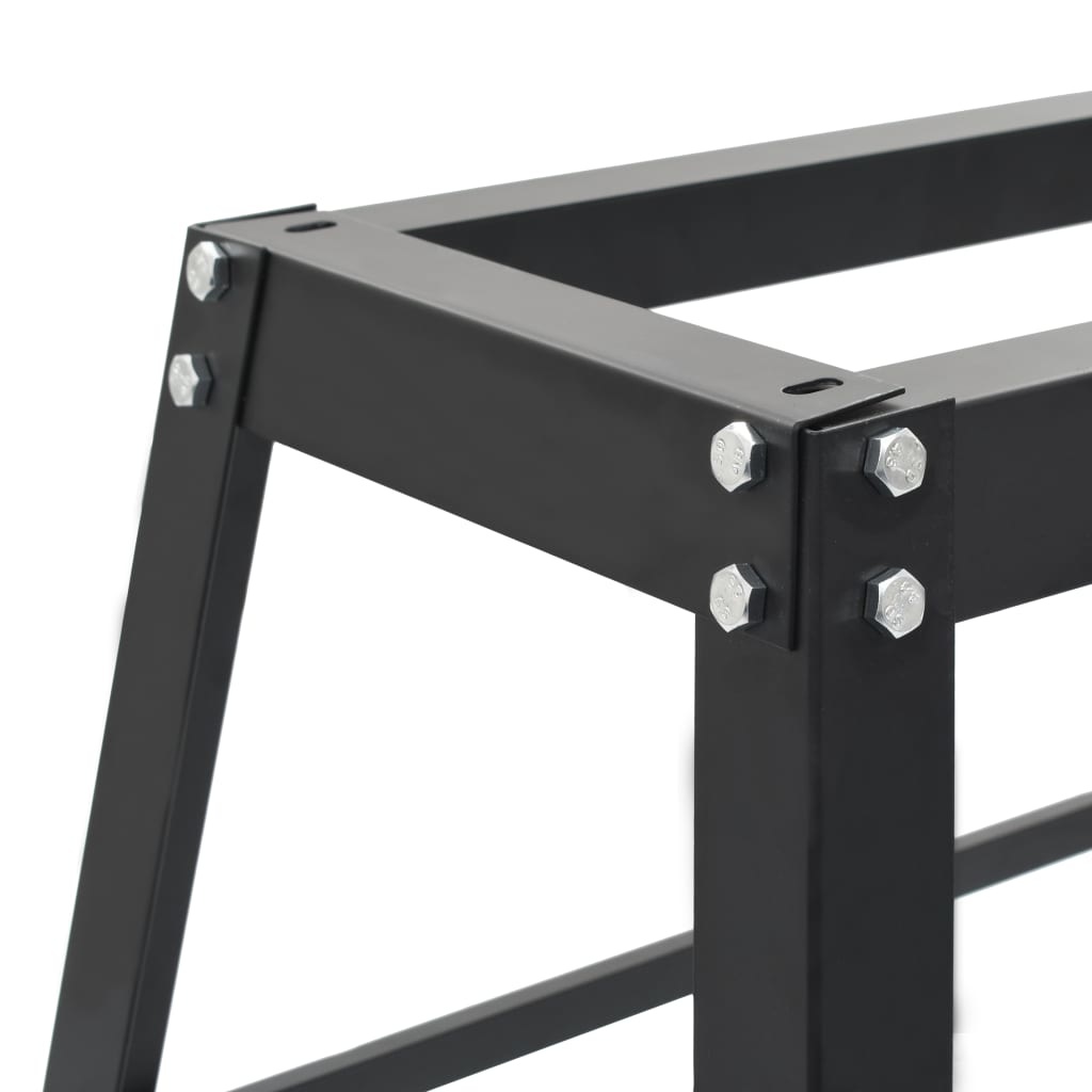 VidaXL Standaard voor 10''/245 mm lintzaagmachine gepoedercoat staal