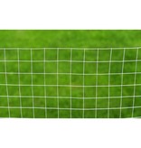 VidaXL Kippengaas 10x1 m gegalvaniseerd staal zilverkleurig