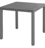 VidaXL 5-delige Tuinset PVC-rattan zwart