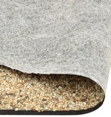 VidaXL Grindfolie 250x60 cm natuurlijke zandkleur