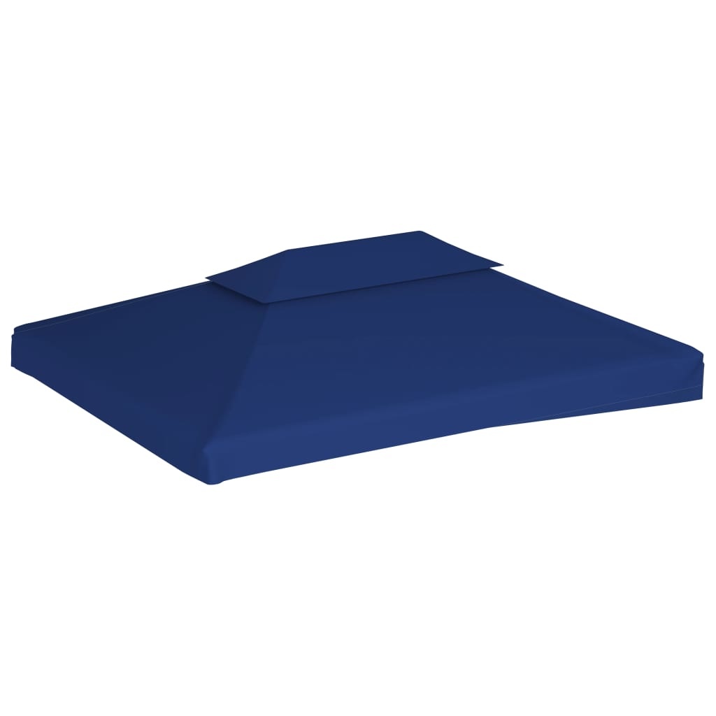 VidaXL Prieeldak 2 lagen 4x3m 310 g/m² blauw