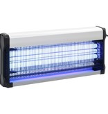 vidaXL Insectenverdelger 60 W aluminium ABS zwart