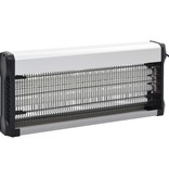 vidaXL Insectenverdelger 60 W aluminium ABS zwart