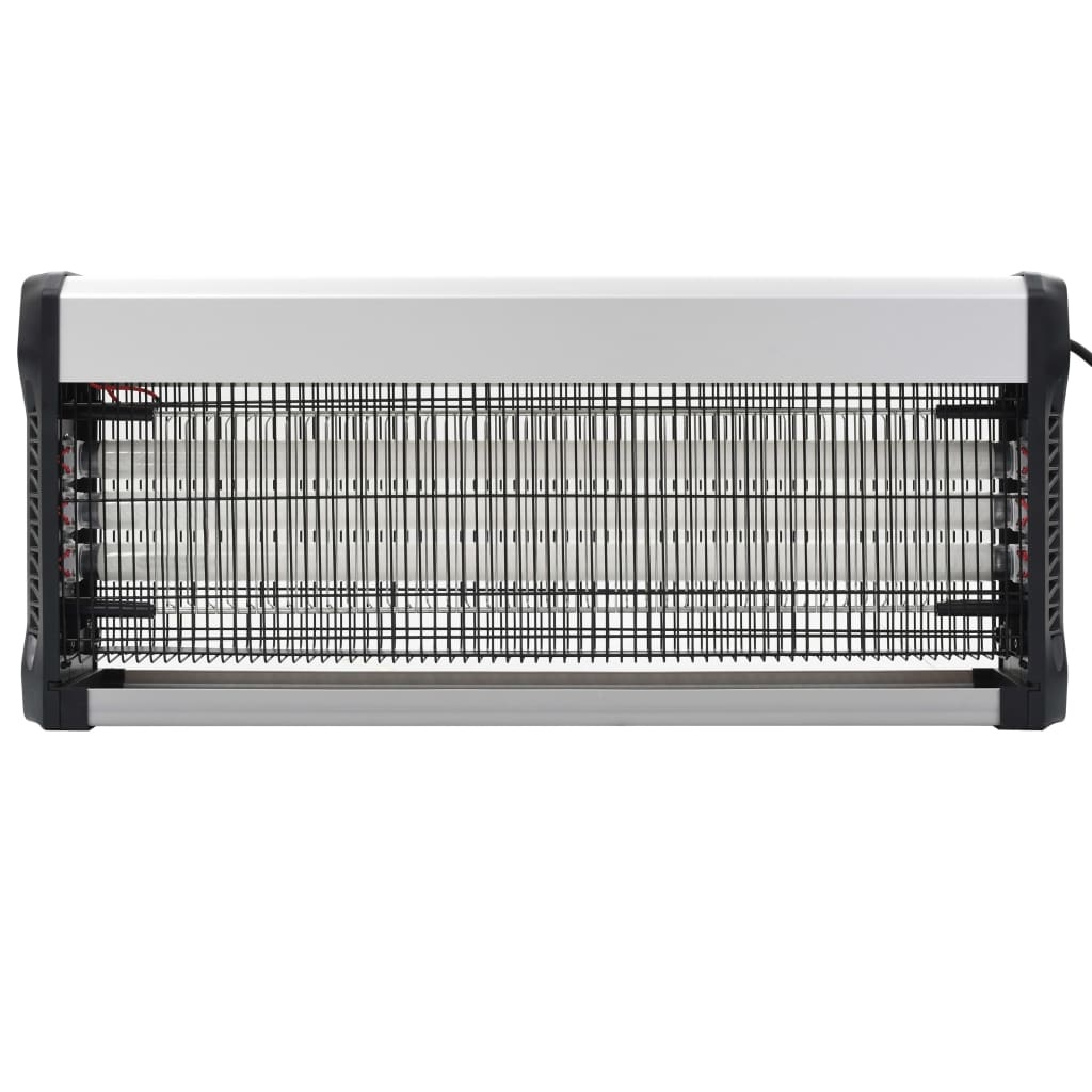 vidaXL Insectenverdelger 60 W aluminium ABS zwart