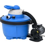 Intex Zandfilterpomp 200 W 25 L 385x620x432 mm blauw en zwart