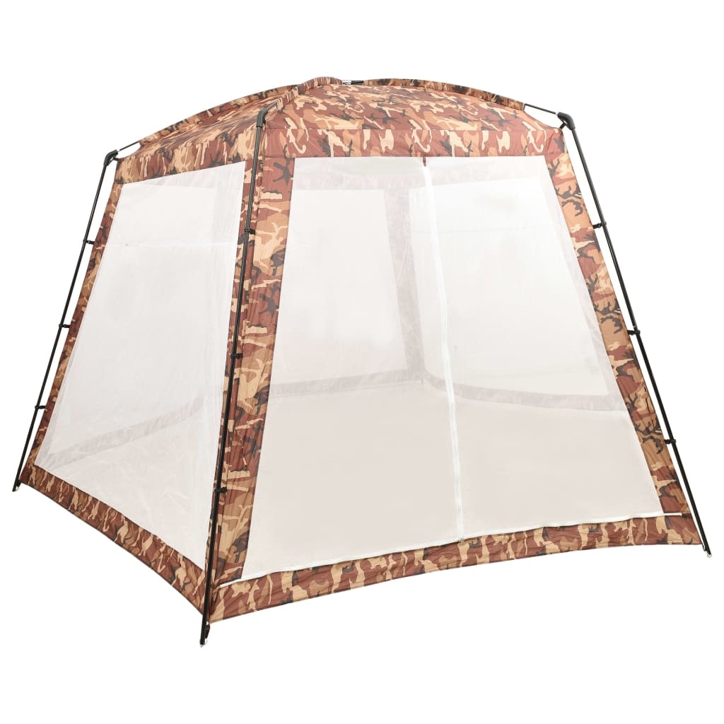 vidaXL Zwembadtent 500x433x250 cm stof camouflage