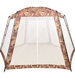 vidaXL Zwembadtent 500x433x250 cm stof camouflage