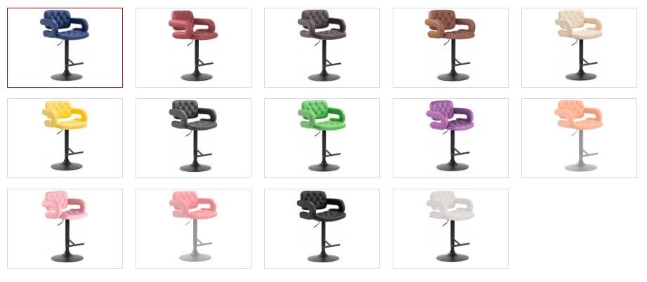 KantoormeubelenPlus Barkruk Moelv Kunstleer Z