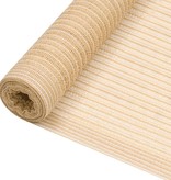 vidaXL Privacynet 150 g/m² 1x50 m HDPE beige