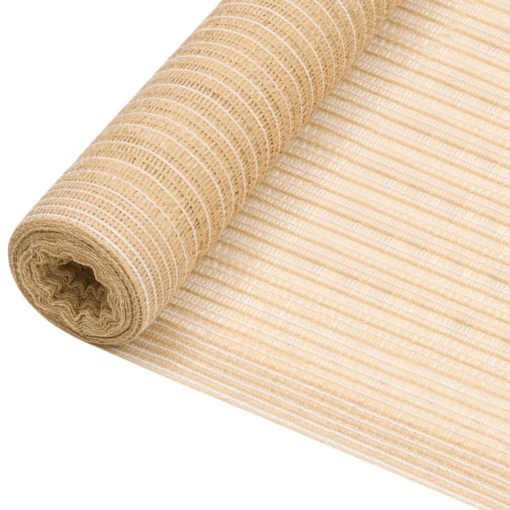 vidaXL Privacynet 150 g/m² 1x50 m HDPE beige